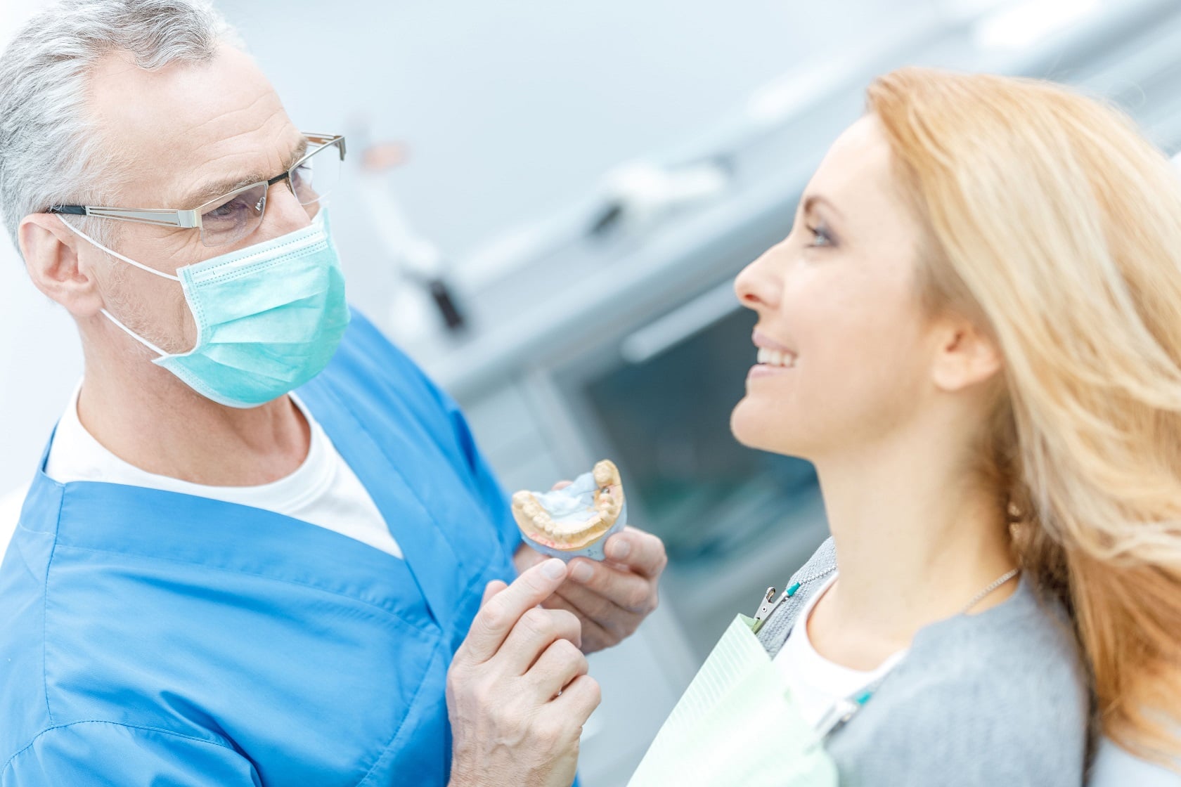 doctor with a patient